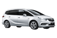 Van Hire Wallsend - Vauxhall Zafira 7-Seater - Minibus hire Wallsend